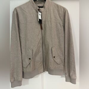 Banana Republic Light Tan Linen Jacket